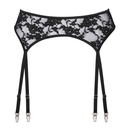 Strapsgürtel aus weicher elastischer Blütenspitze