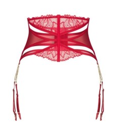 Strapsgürtel „Matildea“ aus Netztüll und Spitze