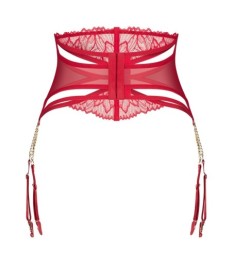 Strapsgürtel „Matildea“ aus Netztüll und Spitze