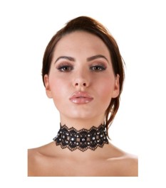 String „Yassmyne“ aus blauer Wimpernspitze