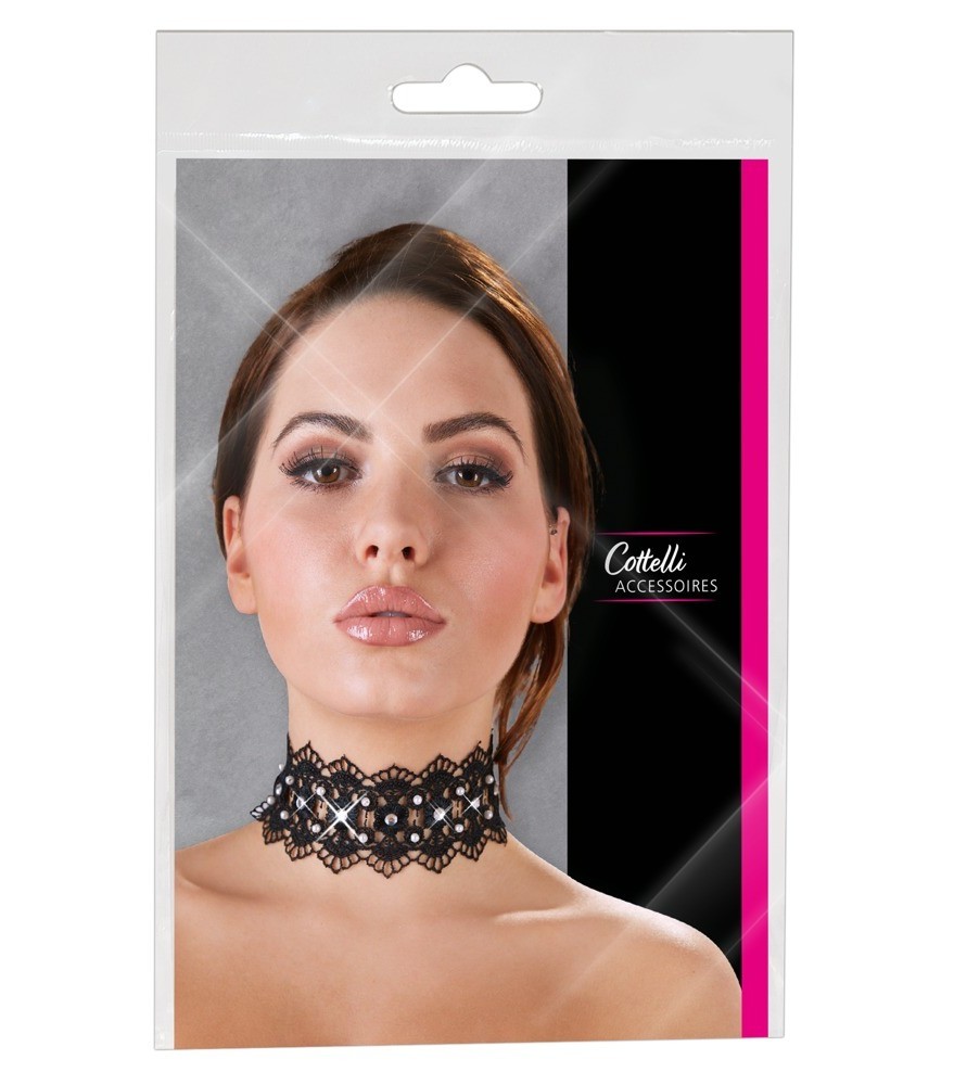 Ouvert-String „Serafia“ aus Blütenspitze