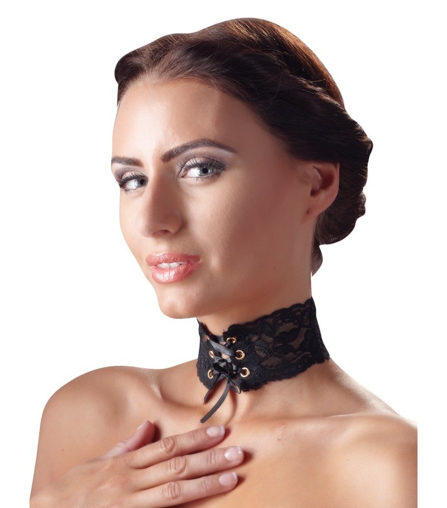 Halsband aus Spitze
