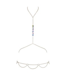 Ouvert-String „Roxelia“, transparent