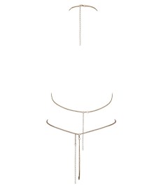 Ketten-Bikini mit Strass