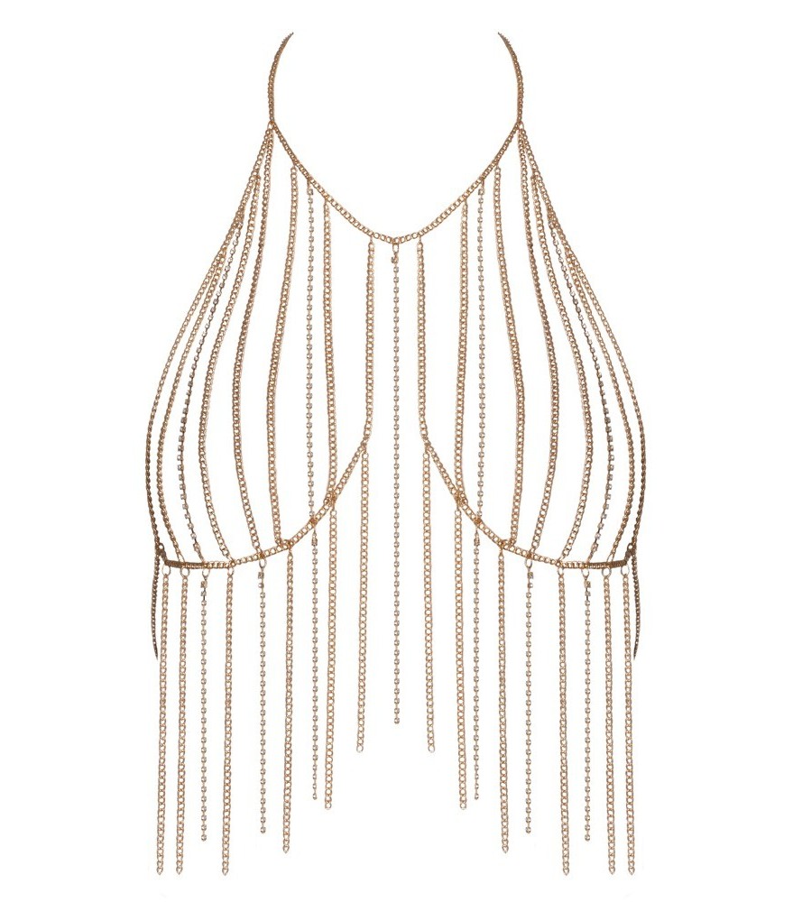 Ketten-Top mit Strass