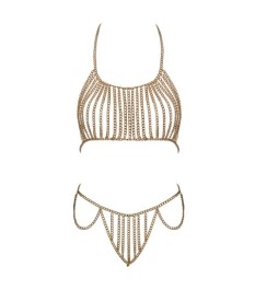 Strapsgurt im Wetlook plus Strapsstrümpfe