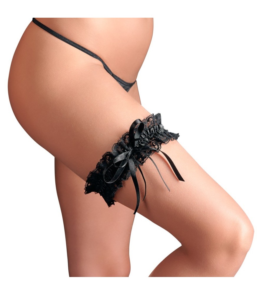 Strumpfband aus Spitze