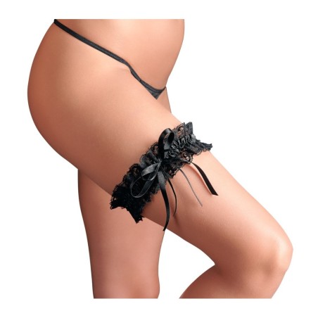 Strumpfband aus Spitze