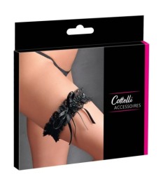 Strapsgürtel „Aliosa“ aus roter Floral-Spitze