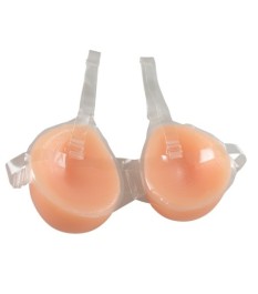 Silikonbrüste mit Trägern