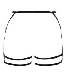 Hüftharness aus Samt-Stretchbändern