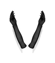 Handschuhe „Milladis“ mit Kettchen-Fransen