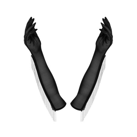 Handschuhe „Milladis“ mit Kettchen-Fransen