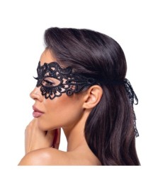 Augenmaske aus Spitze & Stickerei