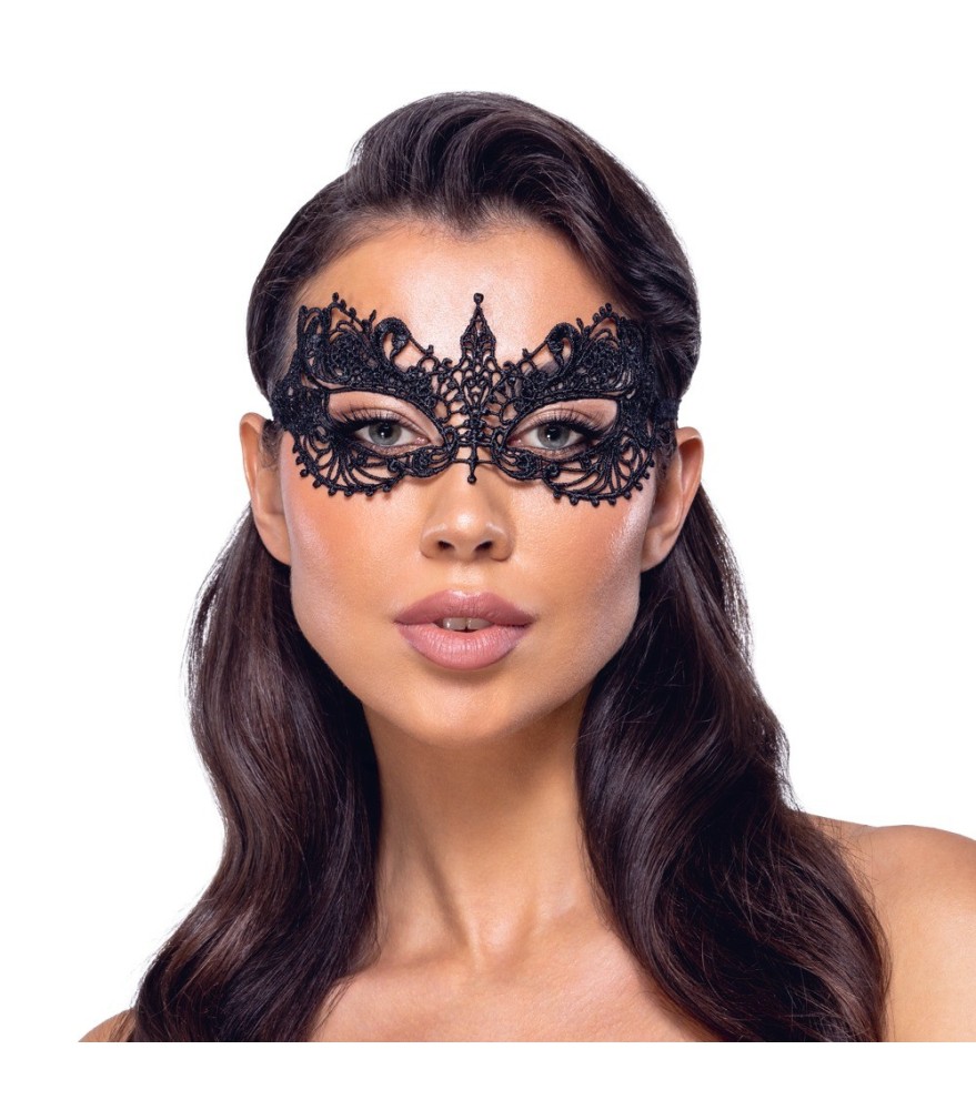 Augenmaske aus filigraner Stickerei