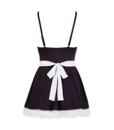 Kleid plus Schürze zum Binden, im Kellnerinnen-Look