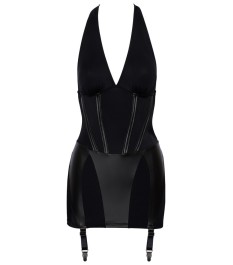 Domina-Kostüm, Strapskleid plus Peitsche