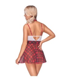 Schuluniform-Kostüm mit Kleidchen und Halsband