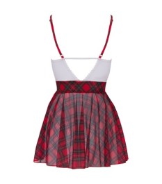 Schuluniform-Kostüm mit Kleidchen und Halsband