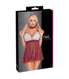 Schuluniform-Kostüm mit Kleidchen und Halsband