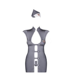 3-teiliges Kellnerinnen-Kostüm