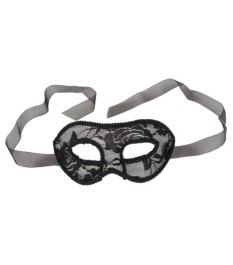 Augenmaske mit Spitze überzogen