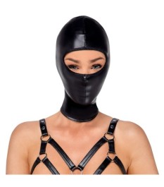 2-teiliges Bondage-Set mit Armfesseln plus Kopfmaske