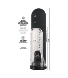 Penispumpe „Rebel Automatic Pump”, mit Mess-Skala