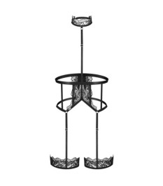 Kleid mit Strapsen im Krankenschwester-Look