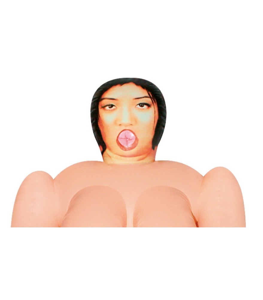 Liebespuppe „Fatima Fong“ mit 3 Öffnungen