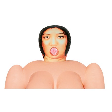 Liebespuppe „Fatima Fong“ mit 3 Öffnungen