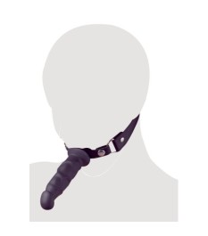 Knebel "Heavy Duty" mit Silikondildo außen