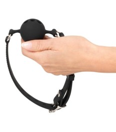 Knebel M mit Luftlöchern, aus Silikon