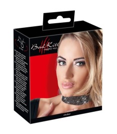 Halsband, mit Strass-Elementen