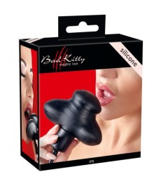 Knebel aus Silikon, aufblasbar mit Pumpball