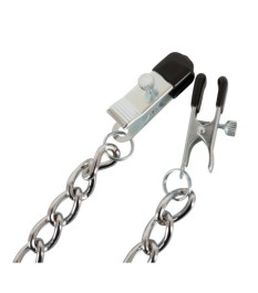 Nippelklammern mit Metallkette