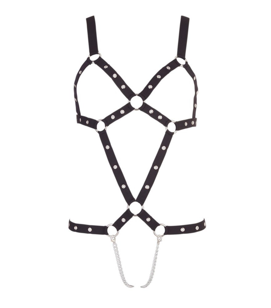 Harness mit Ketten durch den Schritt