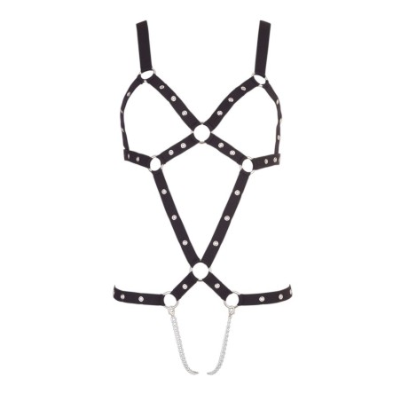 Harness mit Ketten durch den Schritt
