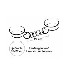 Halsfessel plus Leine, Fessel leicht gepolstert, verstellbar