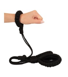 Fesselkreuz „Cuff Set Rope“ mit verstellbaren Schlaufen für Hände & Fü