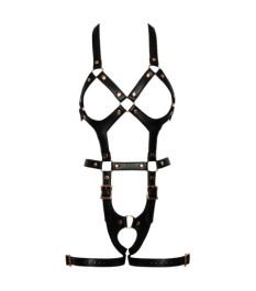 Hals-Handfessel mit Taillengurt
