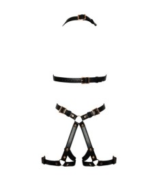 Hals-Handfessel mit Taillengurt