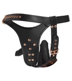 Strap-on-String mit 3 Dildos