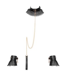 Peitsche „Whip", Mikrofaser-Riemen an Glasgriff/dildo