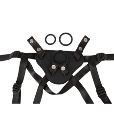 Umschnallgurt aus Lederimitat, größenverstellbar