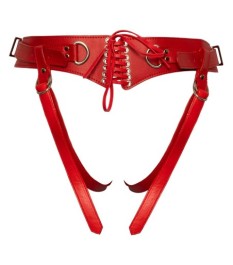 Brustharness plus String ouvert inkl. Handfesseln