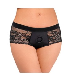 Strap-on-Panties aus Spitze