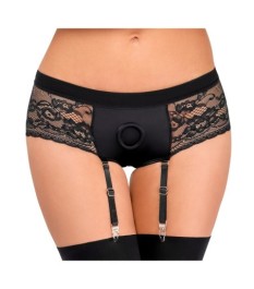 Panties „Strap-on" mit abnehmbaren Strapsen