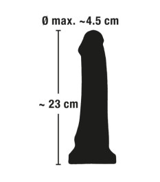 Umschnalldildo-Set "Strap-on! Colour“ mit 3 Dildos zum Austauschen