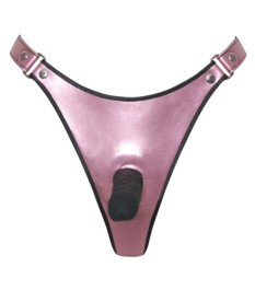 Strap-on-String mit Silikon-Naturdildo